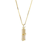 925 Sterling Silver Necklace Pendant Clavicle Holiday Gift