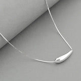 s925 Sterling Silver Ladies Pendant Necklace Extravagant Holiday Gift