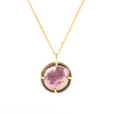 925 Sterling Silver Abalone Pearl Pendant Necklace for Women