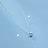 925 Silver Rectangular Chain Pearl Necklace