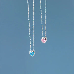 925 Silver Rectangular Chain Pearl Necklace