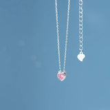 925 Silver Rectangular Chain Pearl Necklace