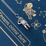 Astronaut Necklace - Sweet Student Jewelry