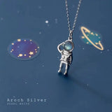Astronaut Necklace - Sweet Student Jewelry