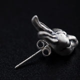 925 Silver Chinese Rabbit Earrings
