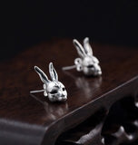 925 Silver Chinese Rabbit Earrings