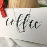 925 Sterling Silver Heart Necklace Retro Jewelry for Women