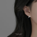 925 Sterling Silver Leaf Earrings for Women