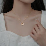 925 Silver Moonstone Necklace Women