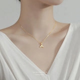 925 Silver Fishtail Dolphin Necklace - Light Chain Jewelry