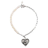 Angel Love Pearl Bracelet 925 Sterling Silver Ins Student Couple Female Bracelet
