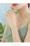 925 Silver Ginkgo Leaf Bracelet for Girlfriend - All-Match Charm