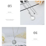 925 Sterling Silver Ladies Good Luck Necklace Women Thai Silver Necklace