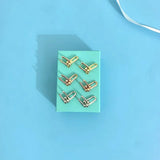 925 Sterling Silver Horseshoe U Earrings Female Retro Jewelry