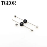 Skull Skeleton Logo Industrial Barbell Piercing 10pcs