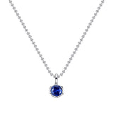S925 Silver Joker Colorful Necklace for Women