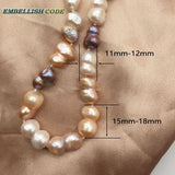 Baroque Pearl Bracelet Bangle Mixed Peach Purple Freshwater Pearls