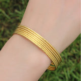Muslim Bangles Ethiopian African Women Dubai Bracelet Evil Eye Coin Bracelets