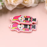 Set of 10 Christmas Toy Soldier Acrylic Findings
