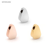 Stainless Steel Water Drop Pendant Charms for DIY Jewelry Making