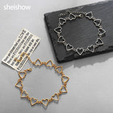 Heart Shaped Clavicle Chain Necklace for Women