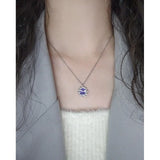 Silver 925 Gothic Pendant Necklace for Women
