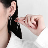 Women's Silver 925 Moissanite Earrings Outlet