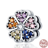 Silver Sparkling Clip Charms for 3mm Reflexions Bracelet DIY Jewelry