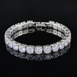 3mm 5MM CZ Tennis Bracelet Bangle Wedding Jewelry