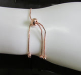 Silver Rose Fire Opal Gem Tennis Chain 925 Sterling Silver Bracelets