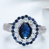 Vintage CZ Zircon Engagement Ring, US 7 8 9 Wedding Promise Ring
