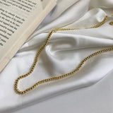925 Silver Lucky Beans Chain Necklace Pendant TLX626