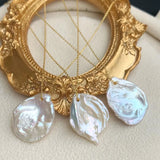 20mm Fresh Water Natural Pearl Single Bead Pendant Necklace