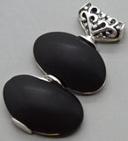 Gourd-Shaped Jade Beads 925 Sterling Silver Pendant