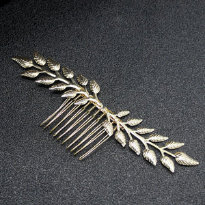 Floral Shape Silver Bridal Jewelry Women Hair Comb Wedding Accessories