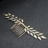 Floral Shape Silver Bridal Jewelry Women Hair Comb Wedding Accessories