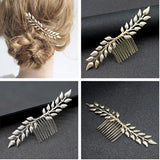 Floral Shape Silver Bridal Jewelry Women Hair Comb Wedding Accessories