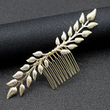 Floral Shape Silver Bridal Jewelry Women Hair Comb Wedding Accessories