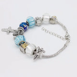 Earth Holy Grail Jesus Cross Pendant Bracelet