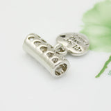 Happy Family Life Dangle Heart Charm Bracelet Love European Bead