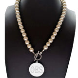 Sorority OES Pearl Necklace Jewelry