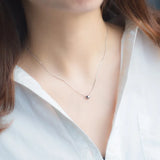 Women's Real 925 Sterling Silver Heart Necklace Pendant