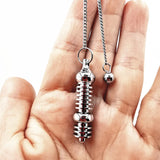 Brass Metal Dowsing Pendulum for Reiki Healing Divination Wicca Amulet