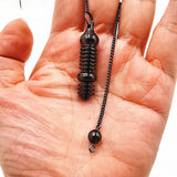 Brass Metal Dowsing Pendulum for Reiki Healing Divination Wicca Amulet