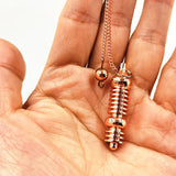 Brass Metal Dowsing Pendulum for Reiki Healing Divination Wicca Amulet