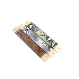 Snakeskin Grain Wide Bracelet Exaggeration Club Joker Metal Bracelet