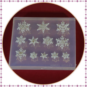 Snowflake Silicone Mold for Resin Jewelry Pendant Necklace
