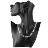 925 Silver Men's Cuban Chain Necklace 12MM 18-30 inch Wedding Jewelry