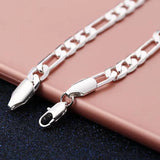 925 Silver Men's Cuban Chain Necklace 12MM 18-30 inch Wedding Jewelry