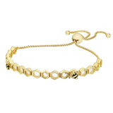 925 Sterling Silver Honeybee Charm Bracelet European Jewelry